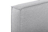 CBD2997-YO - Queen Bed Frame in Pearl Grey fabric