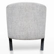 CLC2300-IG Armchair - Light Spec Grey - Black Oak