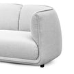 CLC6093-KSO 3 Seater Fabric Sofa- Light Texture Grey
