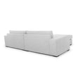 CLC802 3 Seater Sofa With Chaise - Light Texture Grey