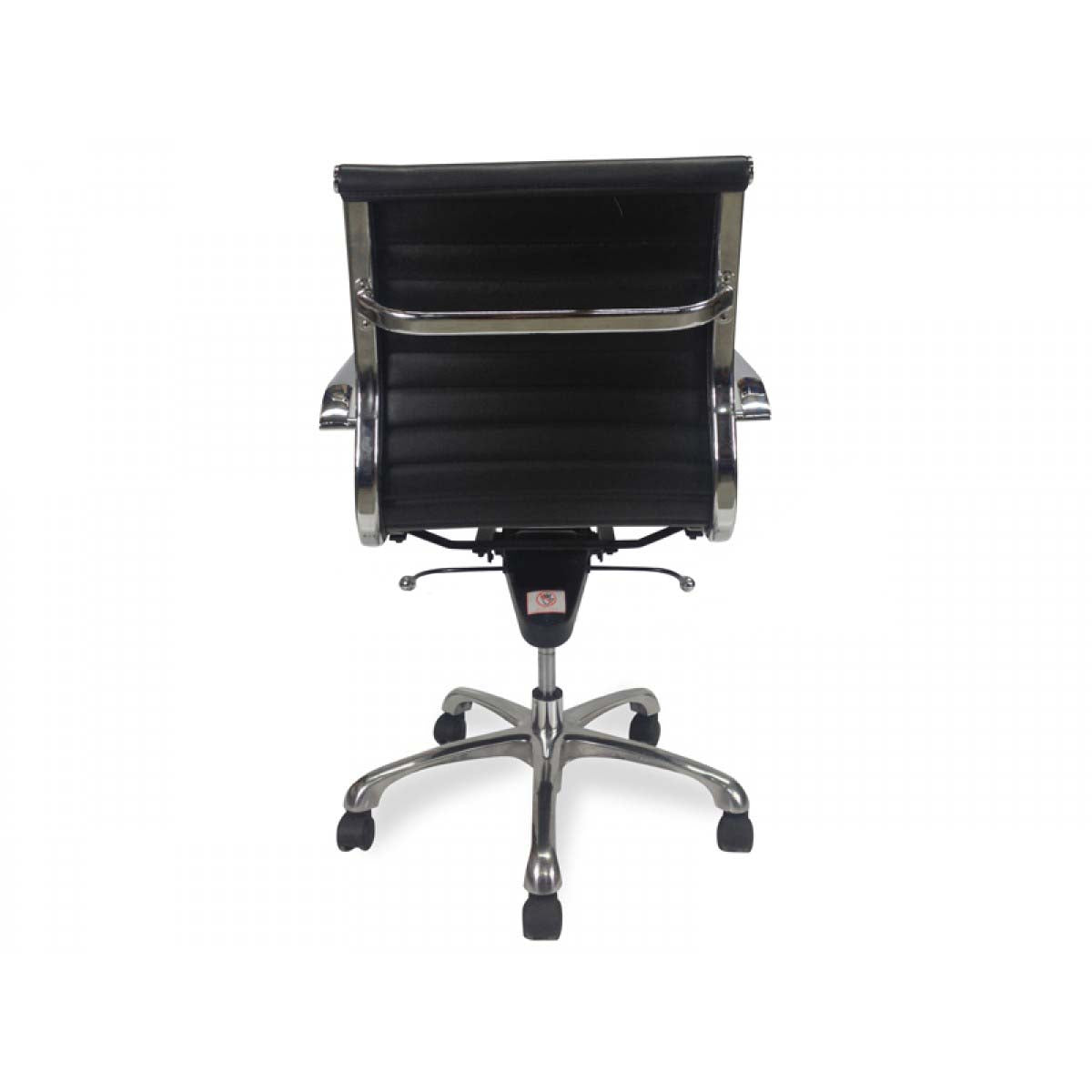 COC216 Leather Office Chair - Black