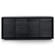 CDT6202-CN 1.8m Wooden Sideboard - Black Oak - Last one
