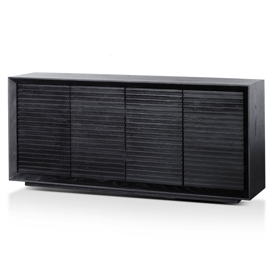 CDT6202-CN 1.8m Wooden Sideboard - Black Oak - Last one