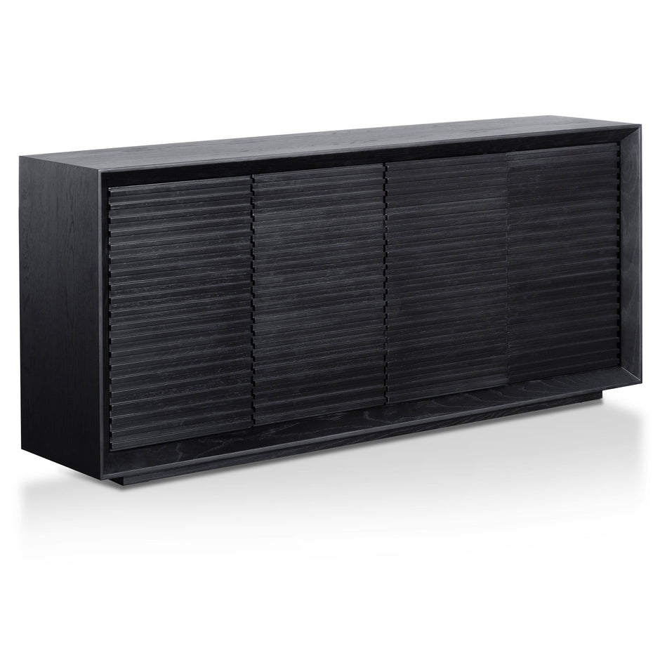 CDT6202-CN 1.8m Wooden Sideboard - Black Oak - Last one