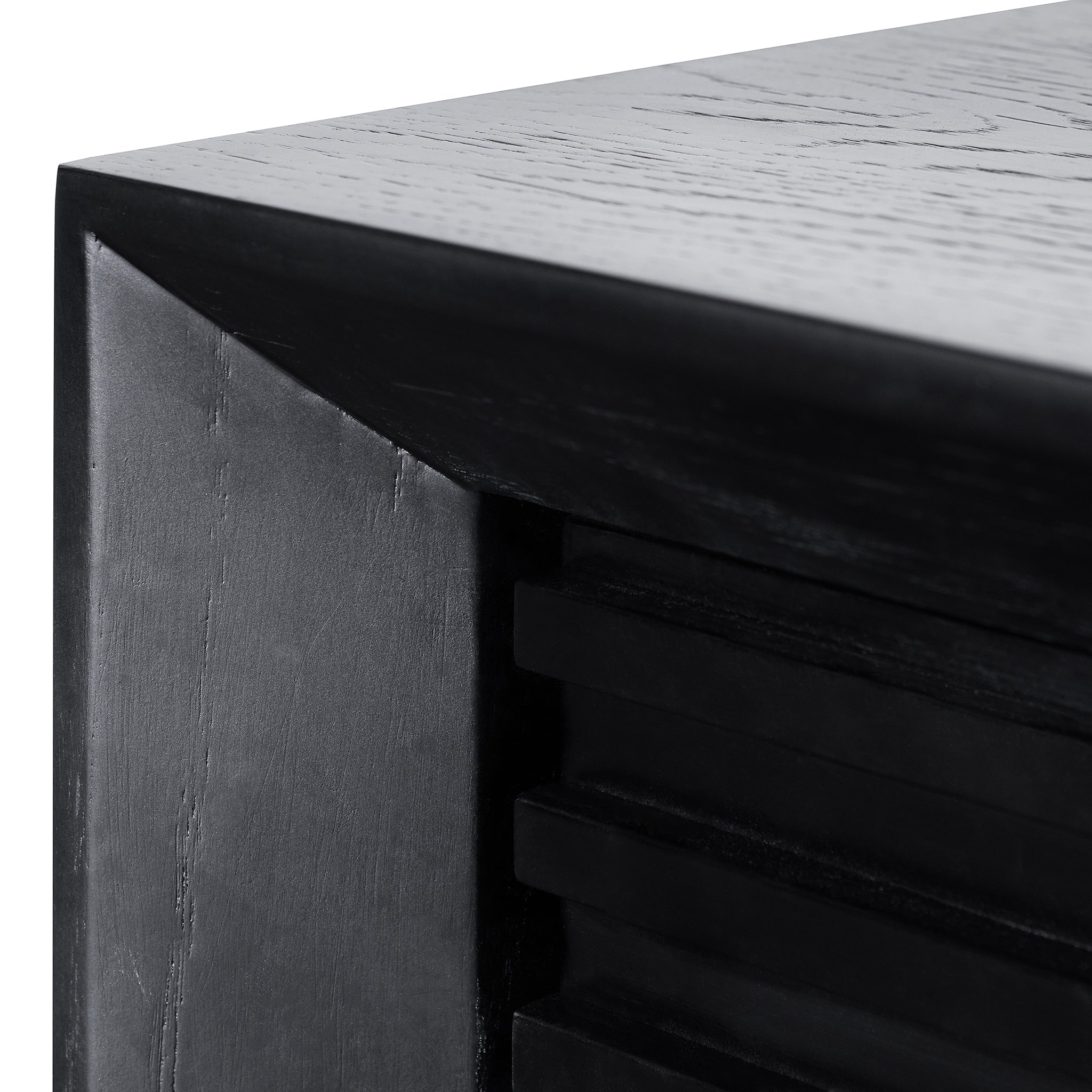 CDT6202-CN 1.8m Wooden Sideboard - Black Oak - Last one