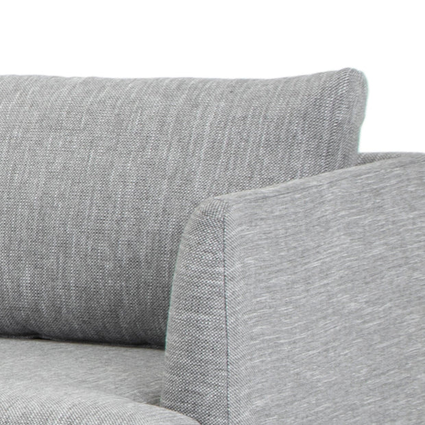 CLC2863-FA Seater With Left Chaise Sofa - Graphite Grey with Natural Legs - Last one