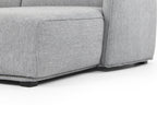 CLC2871-FA 3 Seater Right Chaise Sofa - Graphite Grey