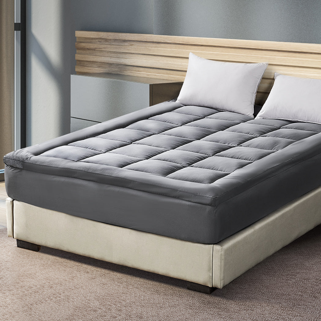 DreamZ Mattress Topper Bamboo Fibre Double-2006733097059618822