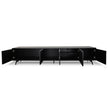 CTV108-BB 2.4m Entertainment TV Unit - Black Oak