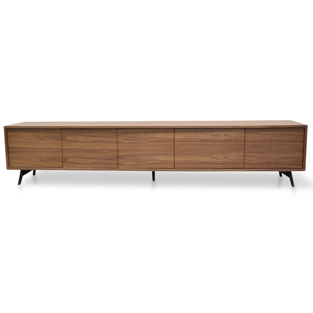 CTV106-BB 2.4m TV Entertainment  Unit - Walnut