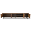 CTV106-BB 2.4m TV Entertainment  Unit - Walnut