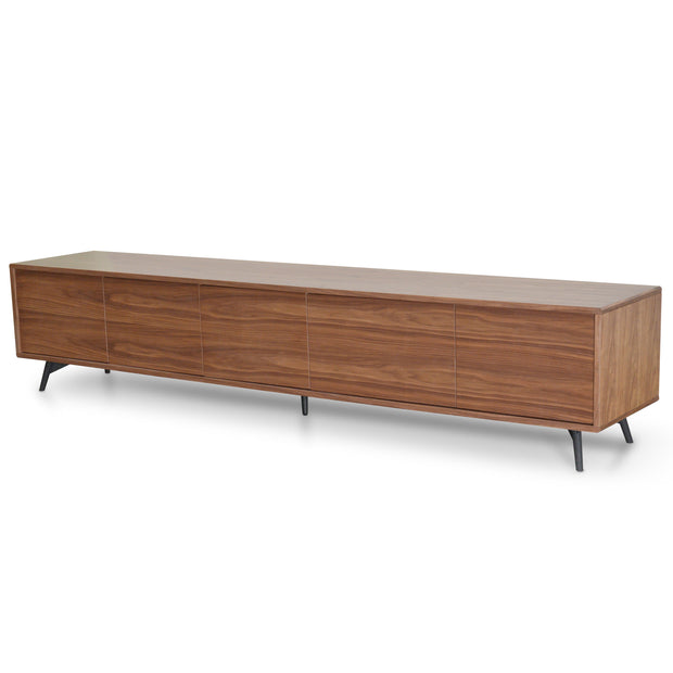 CTV106-BB 2.4m TV Entertainment  Unit - Walnut