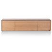 CTV6201-CN TV Entertainment Unit with Middle Drawer - Natural Oak