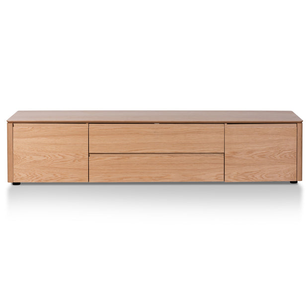 CTV6201-CN TV Entertainment Unit with Middle Drawer - Natural Oak