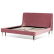 CBD6286-MI Queen Bed Frame - Blush Peach Velvet