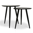 CST2410-KD Set of Side Table - Black