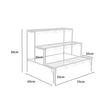Levede 3 Tier Rectangle Metal Plant-2018816746215051266