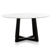 CDT6214-SD 1.5m Round Marble Dining Table - Black